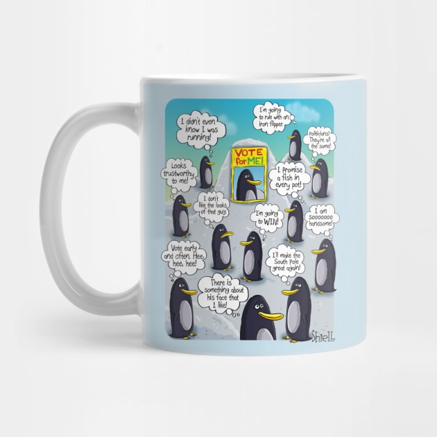 Penguin Election by macccc8